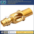 Custom cnc machining H58 brass pipe fitting